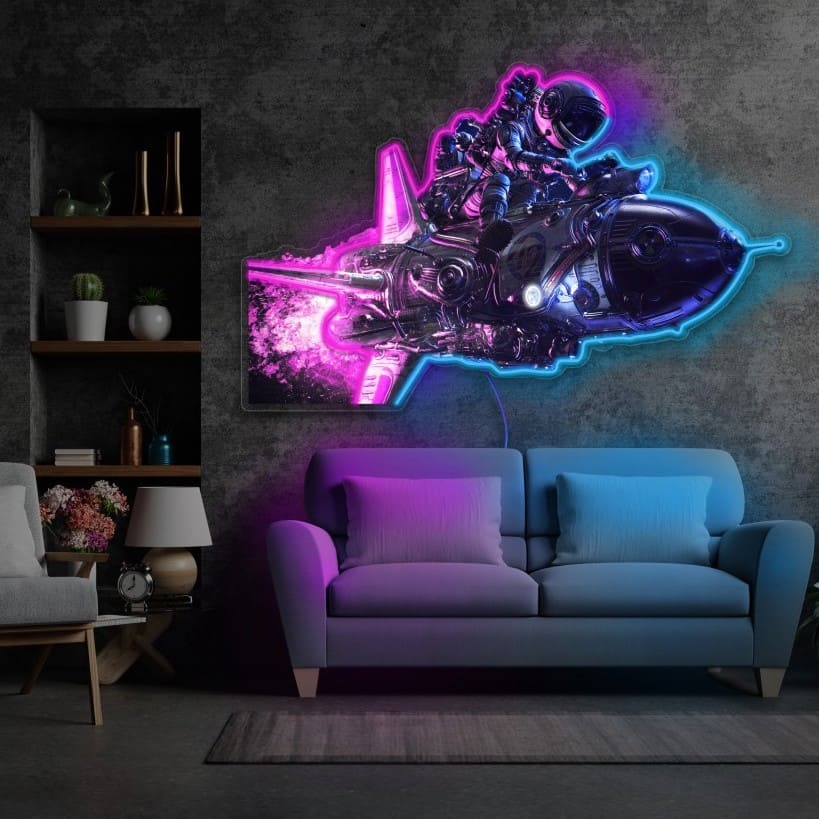 neon chambre rocket